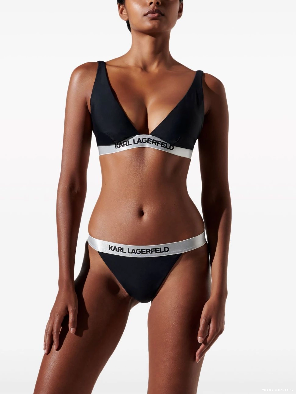 Affordable bottoms logo-waistband Versace Women bikini 0521